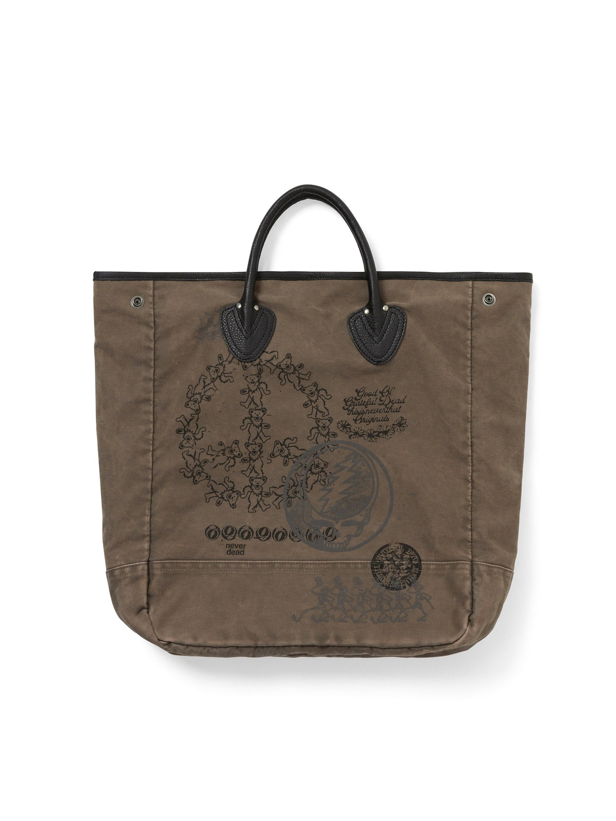 thisisneverthat - GD Iconography Tote (Mud) product image 2 | TRAB K-Fashion Australia