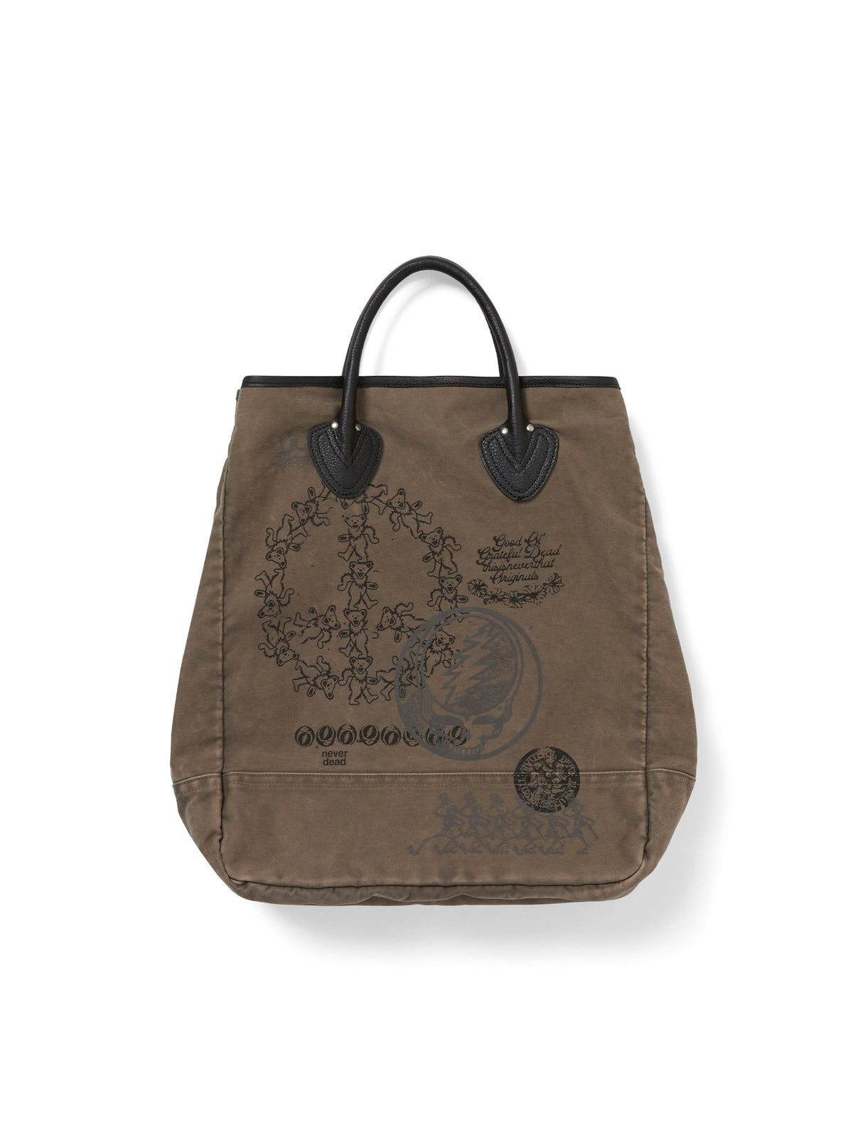 thisisneverthat - GD Iconography Tote (Mud) product image 3 | TRAB K-Fashion Australia
