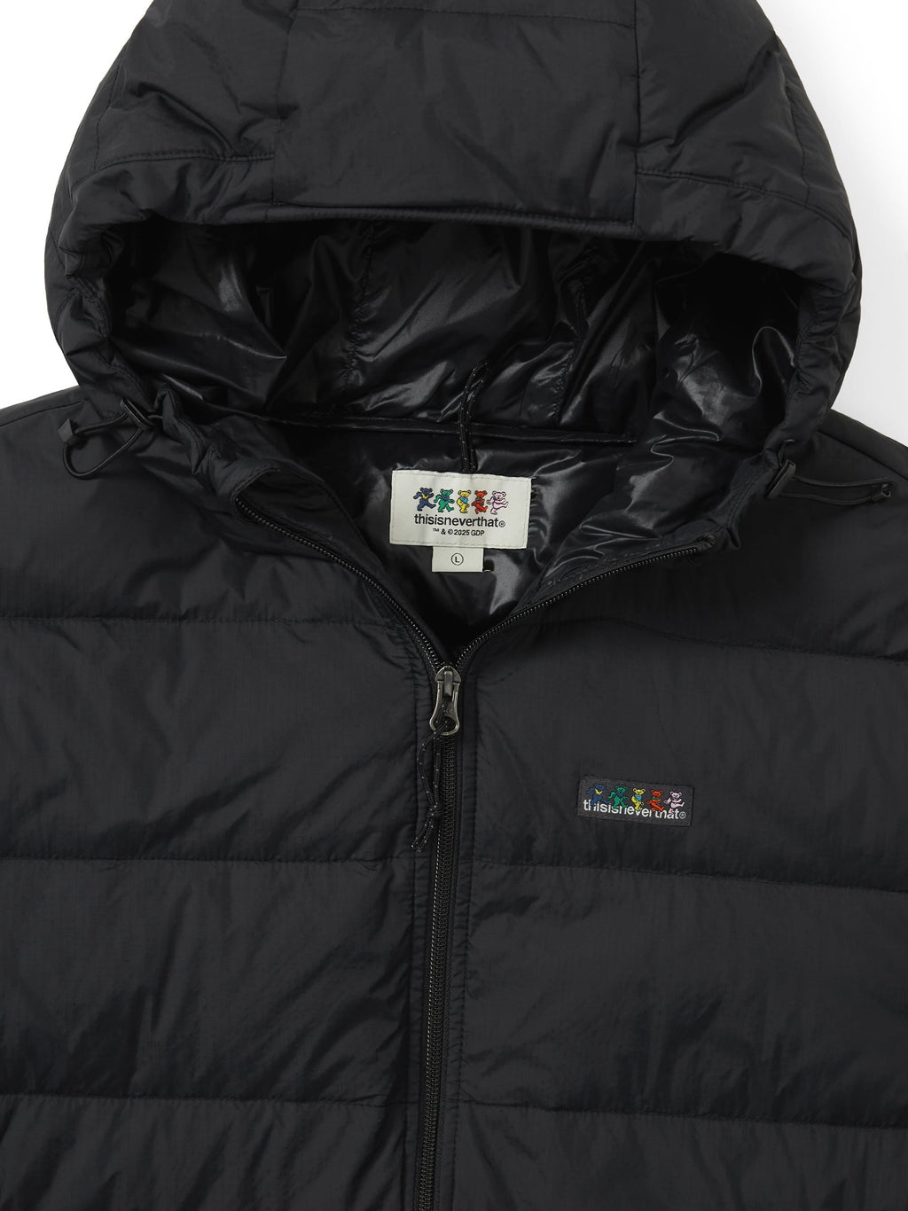 thisisneverthat - GD Light Down Jacket Light (Black) product image 2 | TRAB K-Fashion Australia