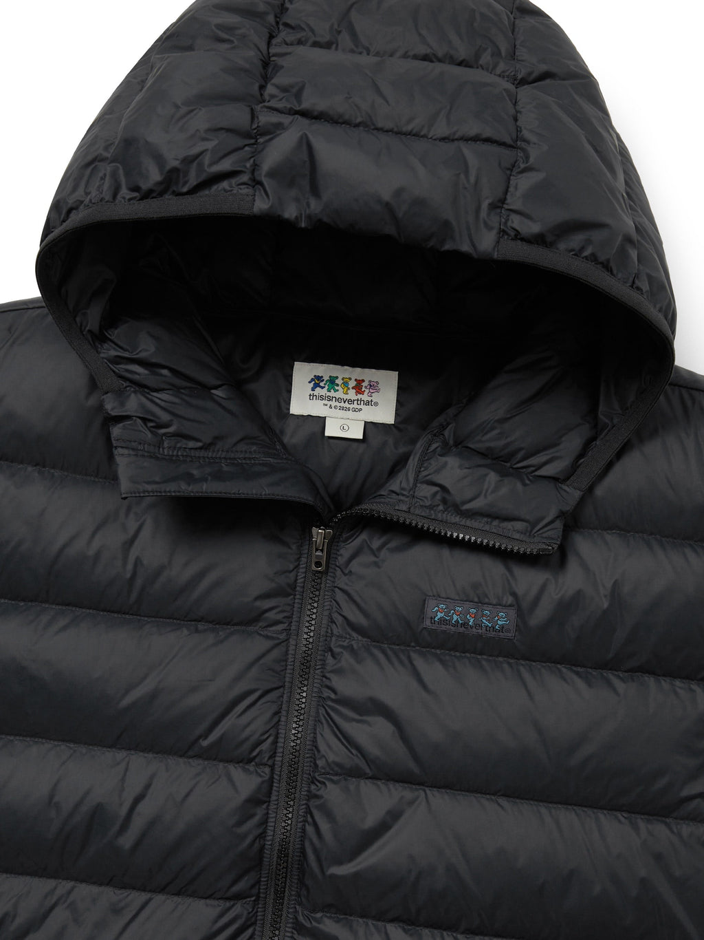 thisisneverthat - GD Light Down Jacket (Off Black) product image 2 | TRAB K-Fashion Australia