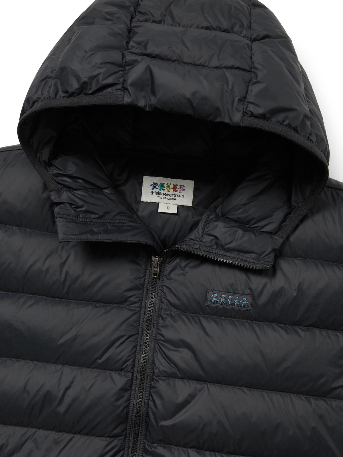 thisisneverthat - GD Light Down Jacket (Off Black) product image 2 | TRAB K-Fashion Australia