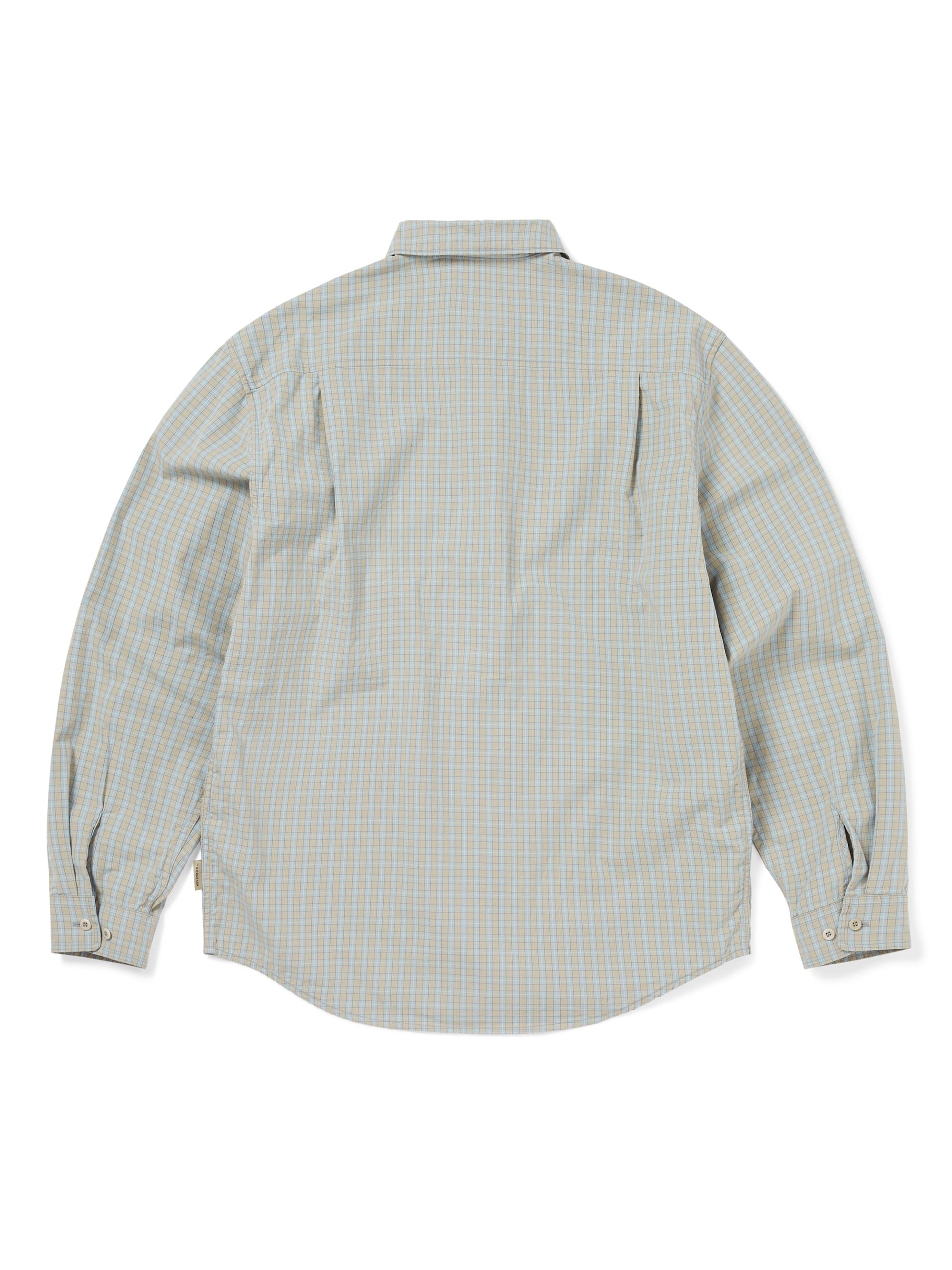 thisisneverthat - GD Lightning Bear Check Shirt (Light Blue) product image 4 | TRAB K-Fashion Australia