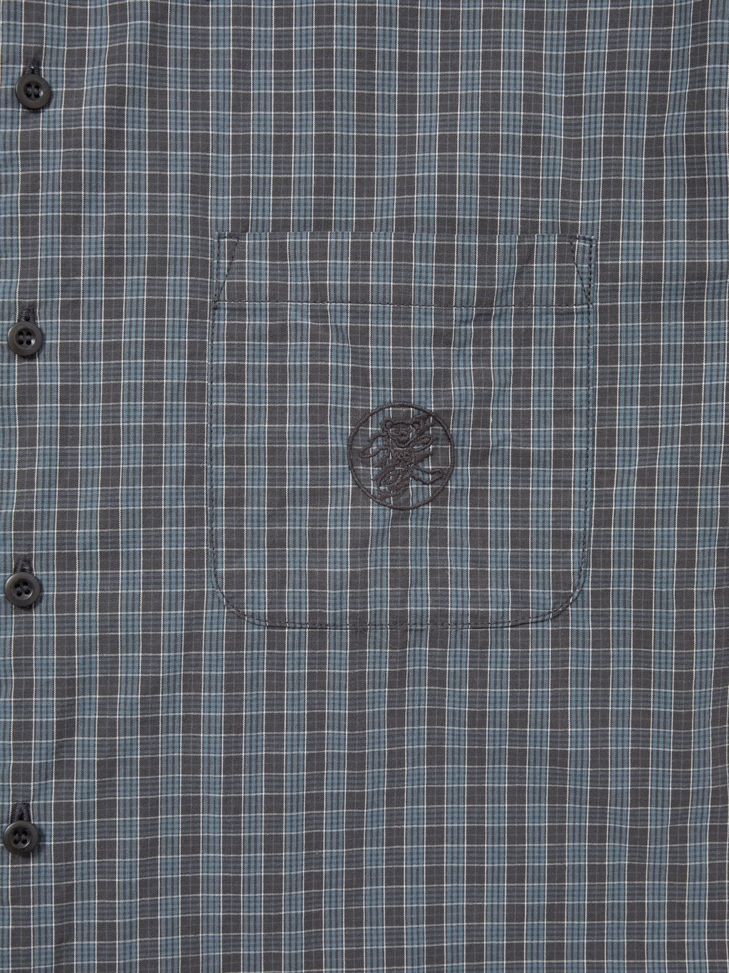 thisisneverthat - GD Lightning Bear Check Shirt (Light Black) product image 3 | TRAB K-Fashion Australia