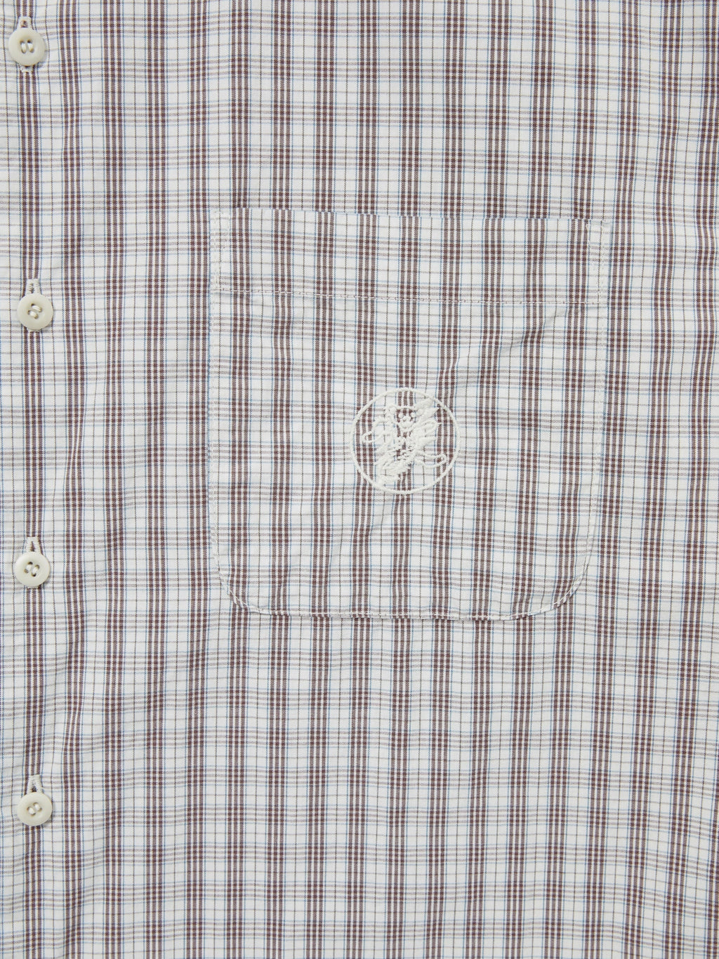 thisisneverthat - GD Lightning Bear Check Shirt (Off White) product image 3 | TRAB K-Fashion Australia