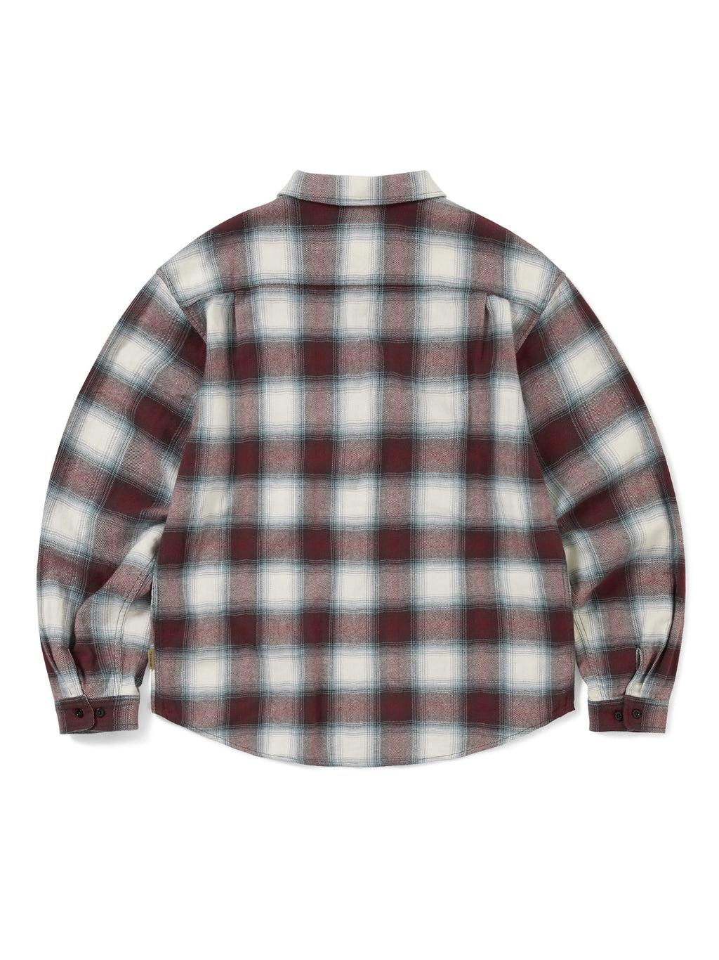 thisisneverthat - GD Lightning Bear Plaid Shirt (Burgundy) product image 3 | TRAB K-Fashion Australia
