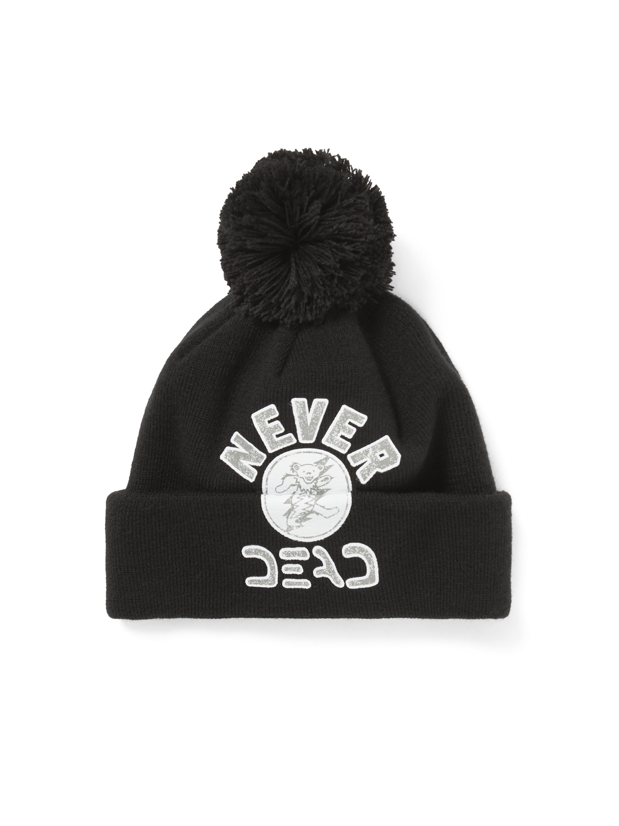 thisisneverthat - GD Lightning Bear Pom Beanie (Black) product image 1 | TRAB K-Fashion Australia