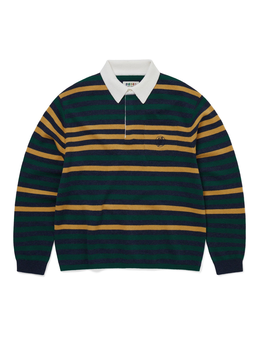 thisisneverthat - GD Lightning Bear Rugby Sweater (Navy) product image 1 | TRAB K-Fashion Australia