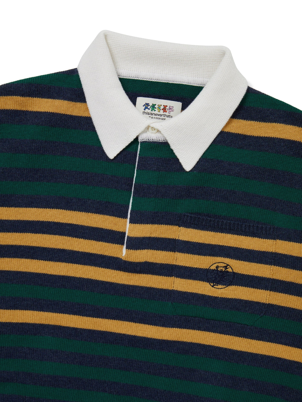 thisisneverthat - GD Lightning Bear Rugby Sweater (Navy) product image 2 | TRAB K-Fashion Australia