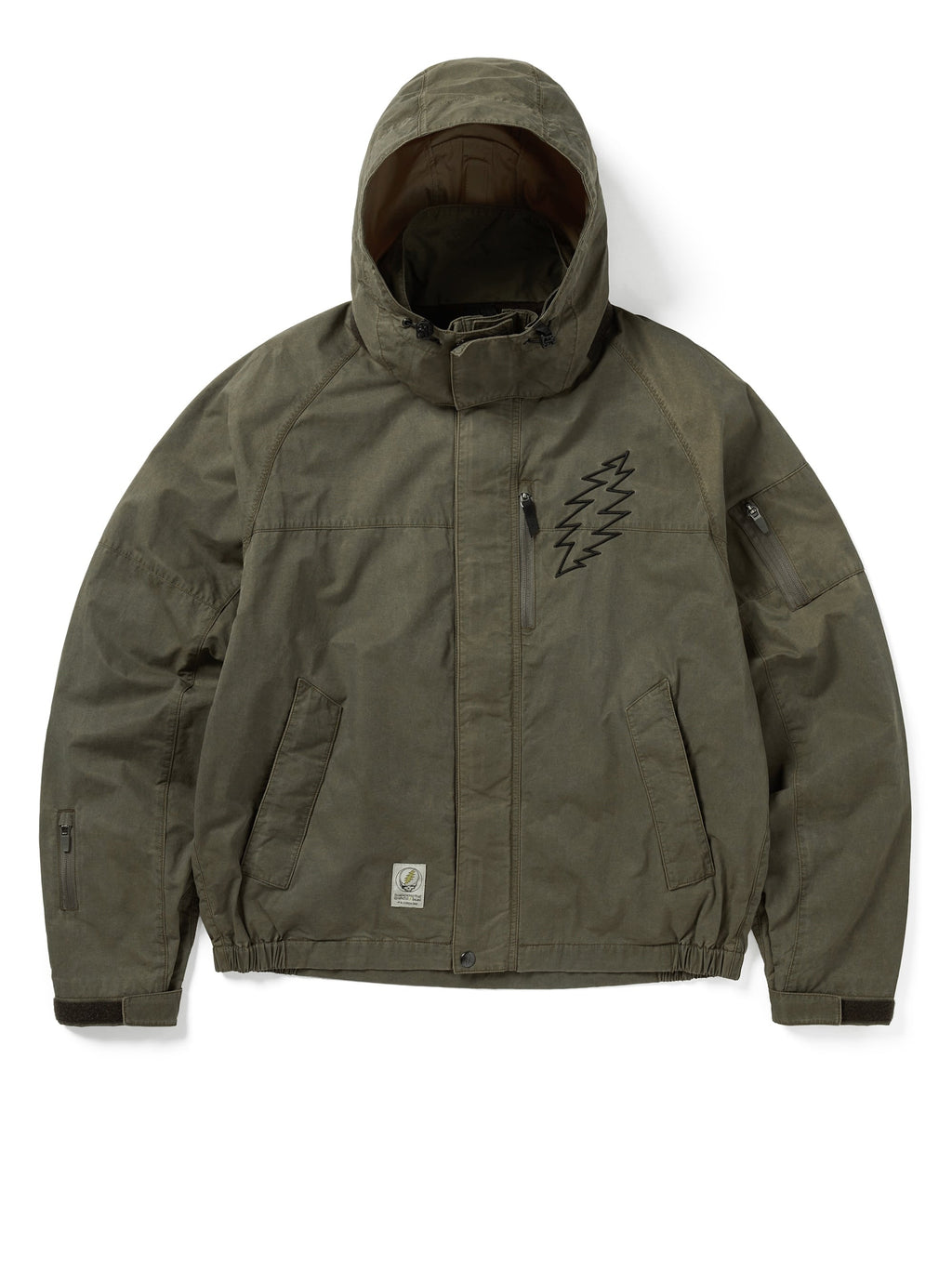 thisisneverthat - GD Lightning Bear Wind Jacket (Khaki) product image 1 | TRAB K-Fashion Australia