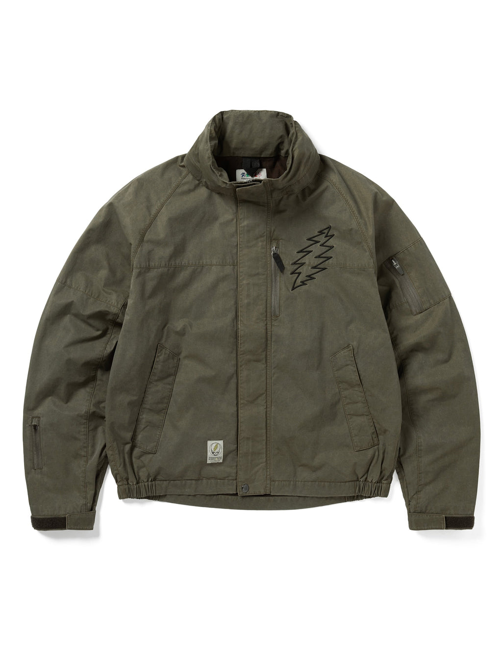 thisisneverthat - GD Lightning Bear Wind Jacket (Khaki) product image 2 | TRAB K-Fashion Australia