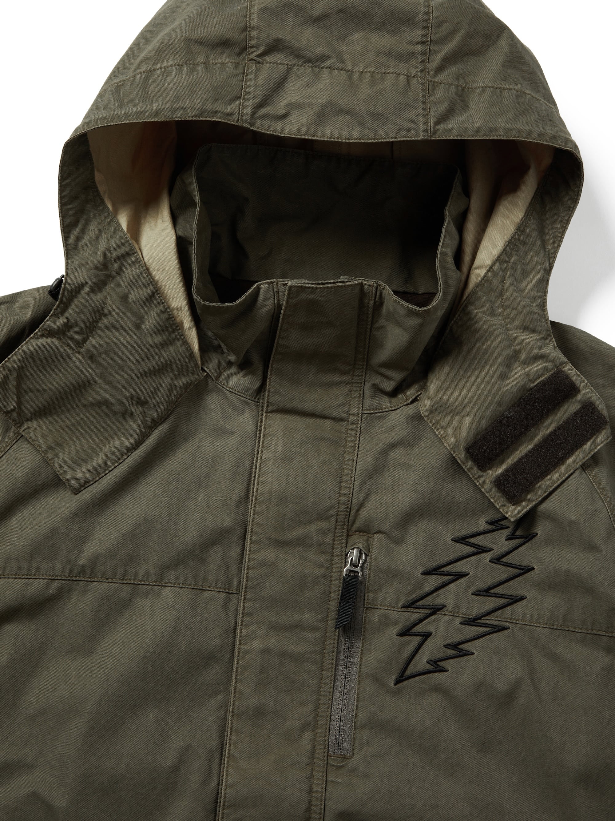 thisisneverthat - GD Lightning Bear Wind Jacket (Khaki) product image 3 | TRAB K-Fashion Australia