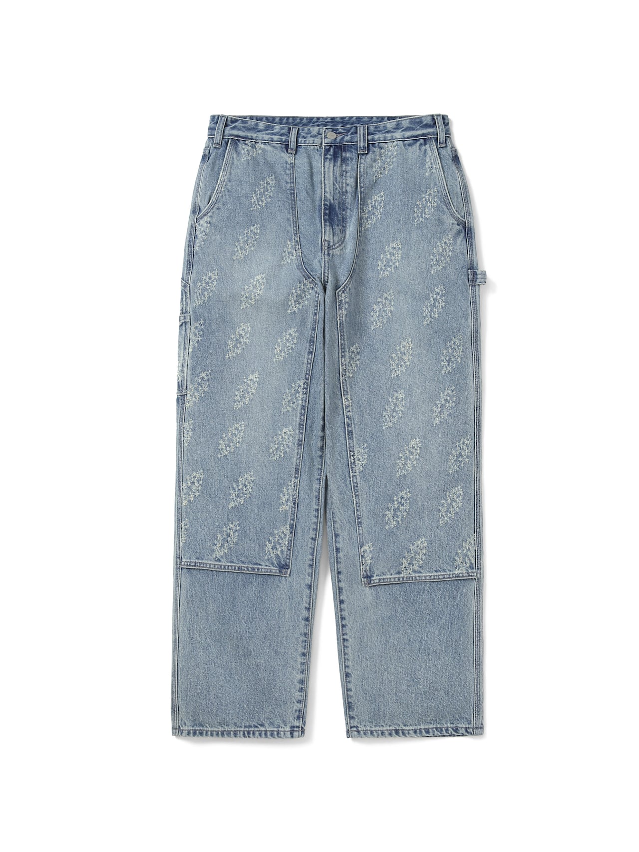 thisisneverthat - GD Lightning Denim Carpenter Pant Washed (Blue) product image 1 | TRAB K-Fashion Australia