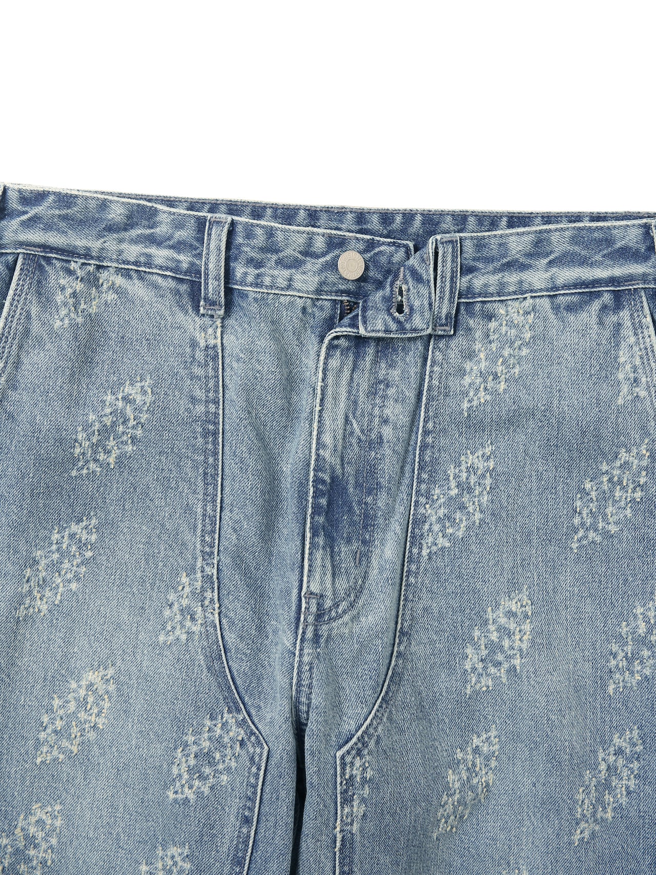 thisisneverthat - GD Lightning Denim Carpenter Pant Washed (Blue) product image 2 | TRAB K-Fashion Australia