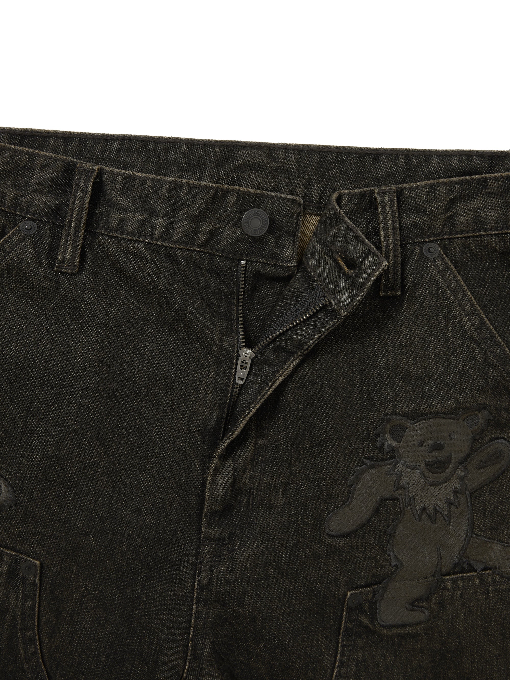 thisisneverthat - GD Lightning Double Knee Pant (Off Black) product image 2 | TRAB K-Fashion Australia