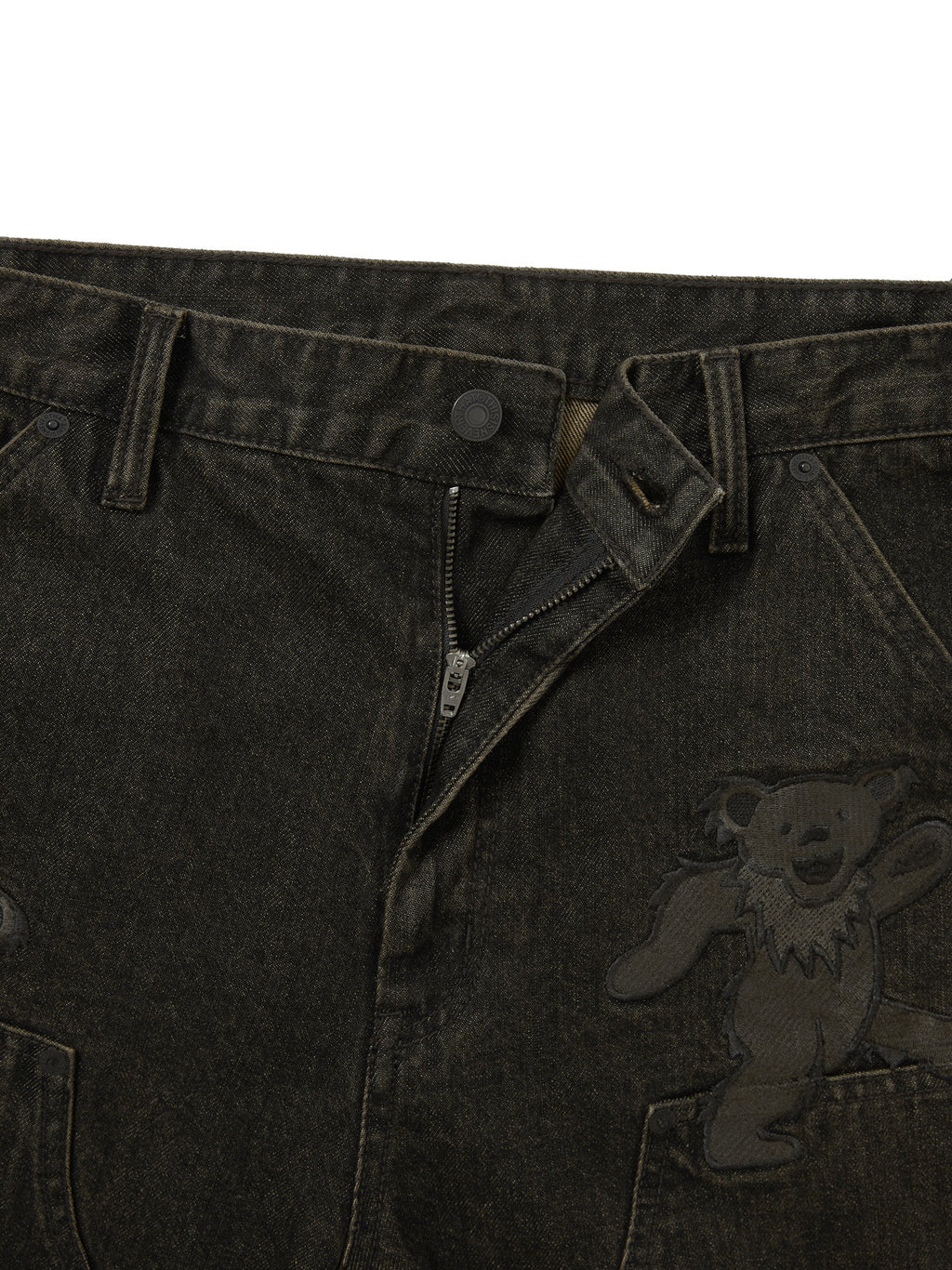 thisisneverthat - GD Lightning Double Knee Pant (Off Black) product image 2 | TRAB K-Fashion Australia