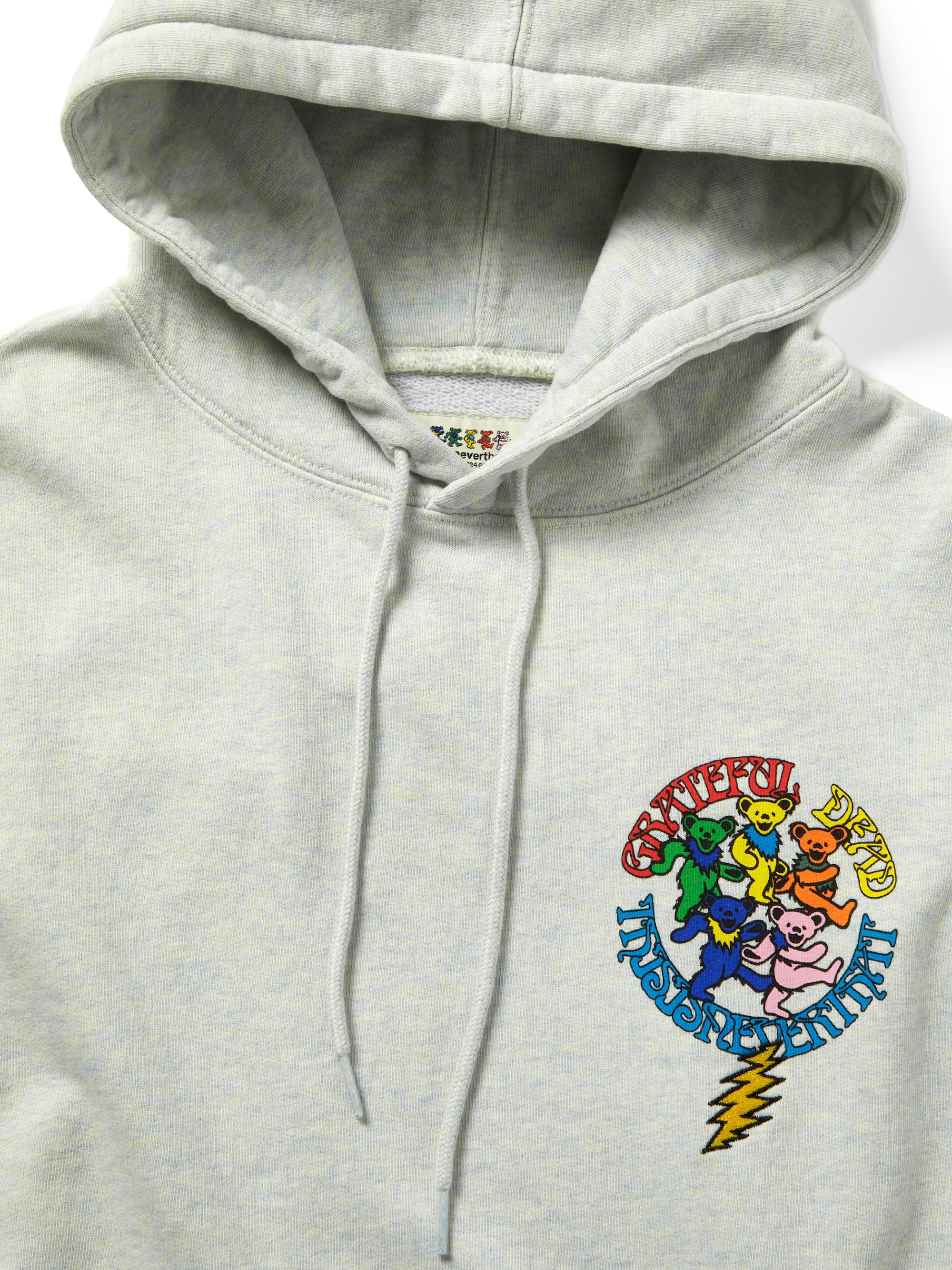 thisisneverthat - GD Lightning Hoodie (Heather Grey) product image 2 | TRAB K-Fashion Australia