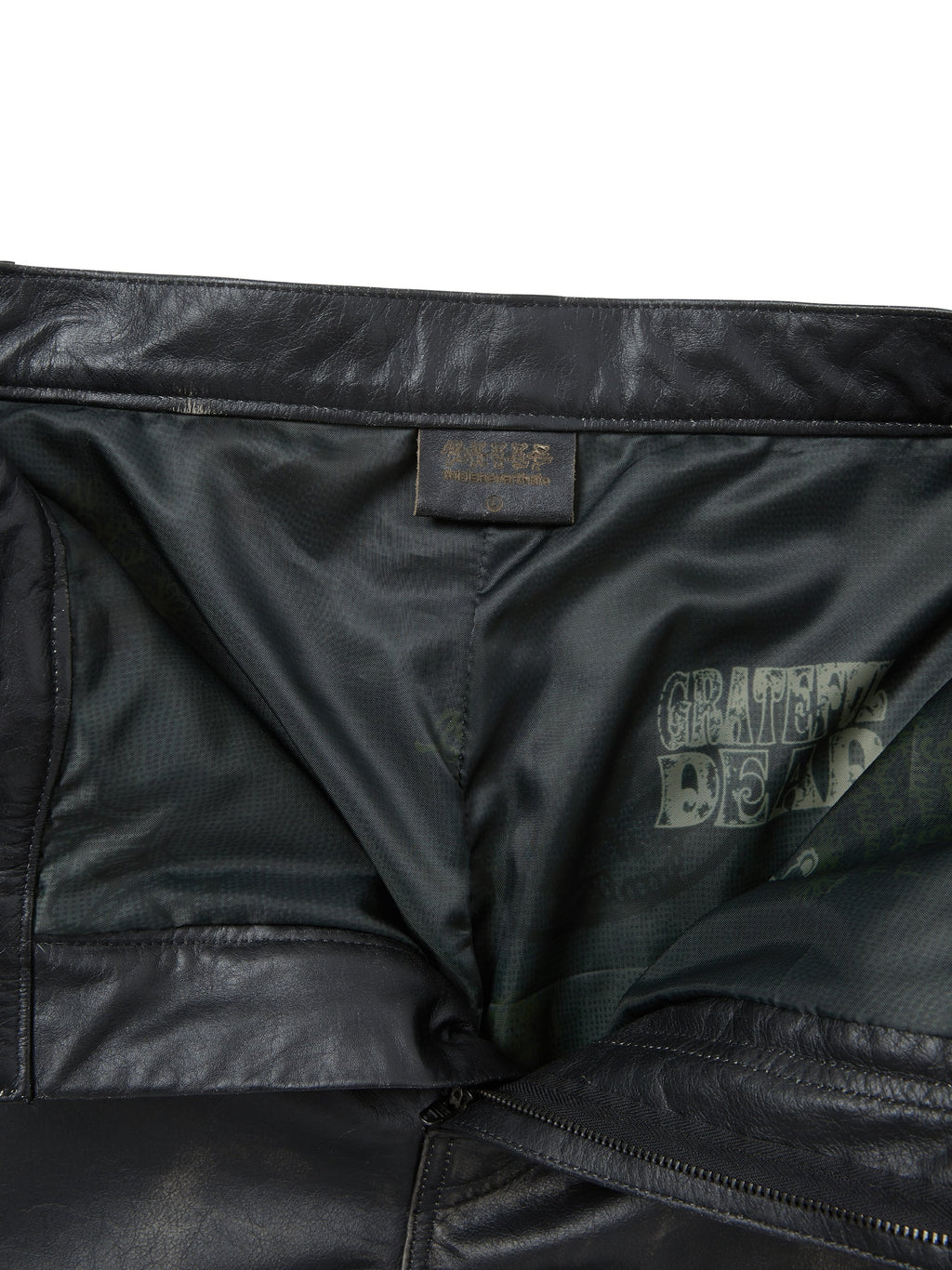 thisisneverthat - GD Lightning Leather Pant Olive (Black) product image 3 | TRAB K-Fashion Australia