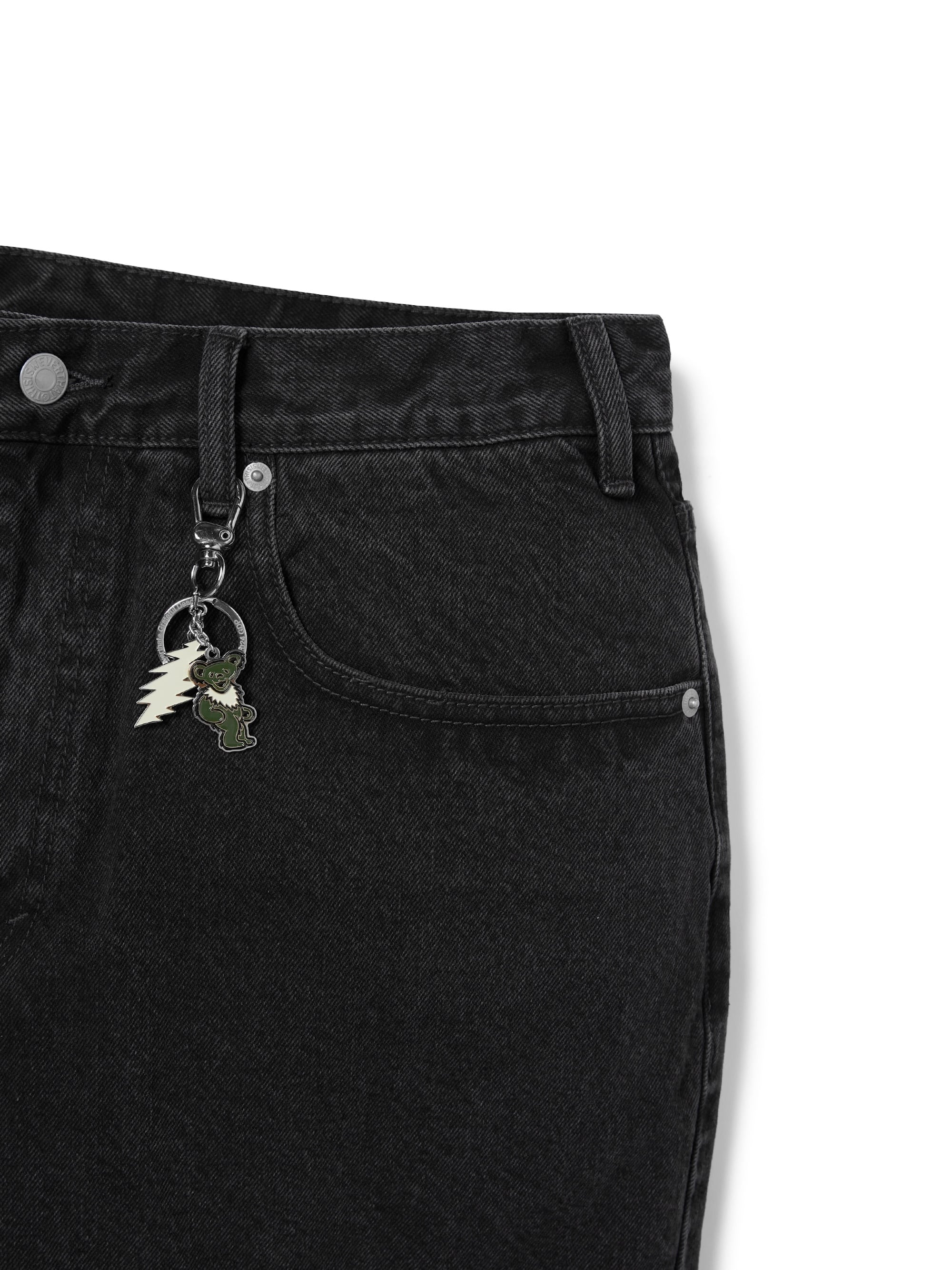 thisisneverthat - GD Lightning Relaxed Jeans (Black) product image 4 | TRAB K-Fashion Australia