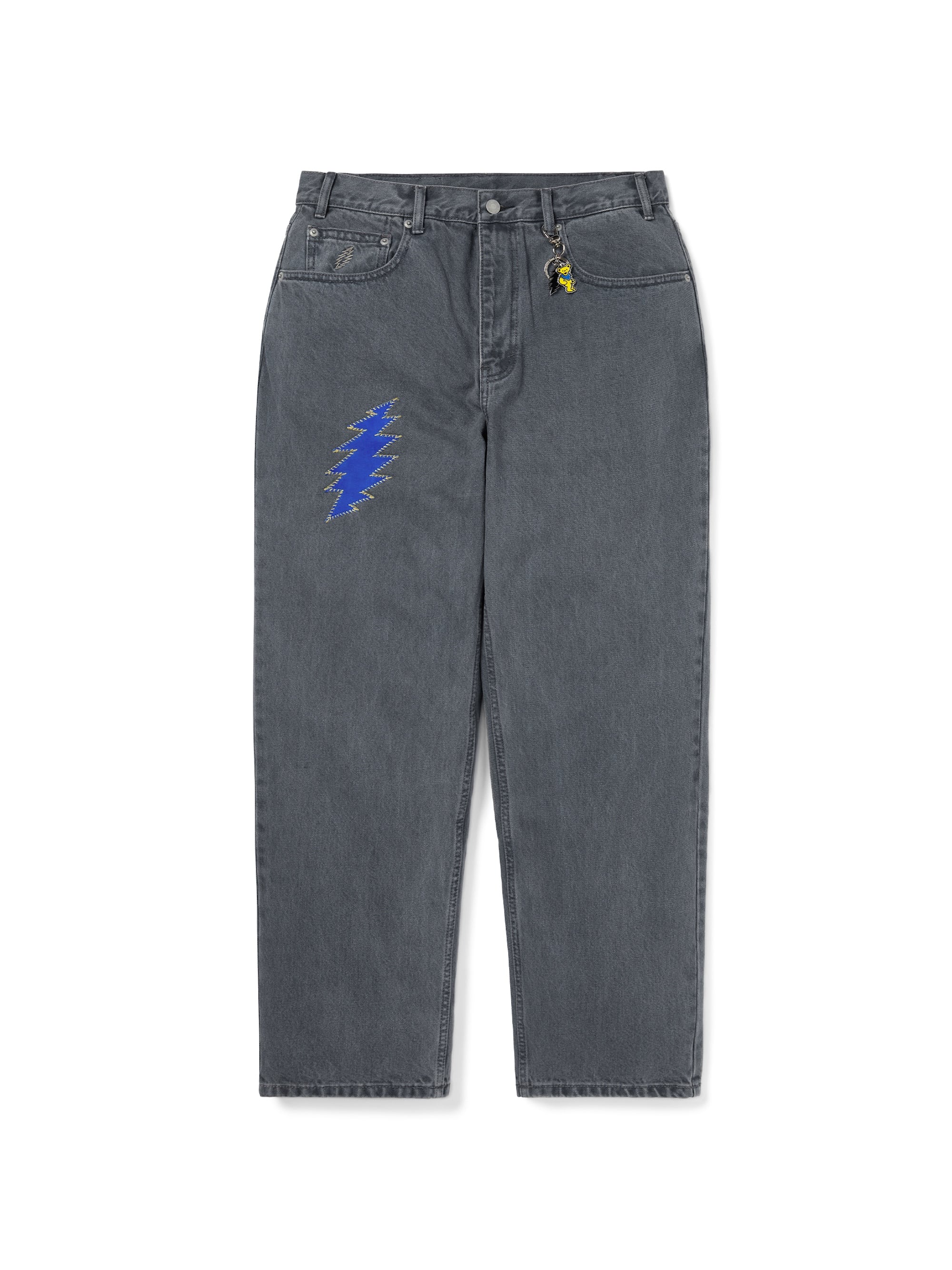 thisisneverthat - GD Lightning Relaxed Jeans Dusty (Blue) product image 1 | TRAB K-Fashion Australia