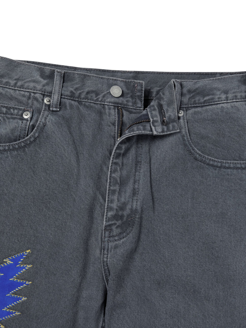 thisisneverthat - GD Lightning Relaxed Jeans Dusty (Blue) product image 2 | TRAB K-Fashion Australia