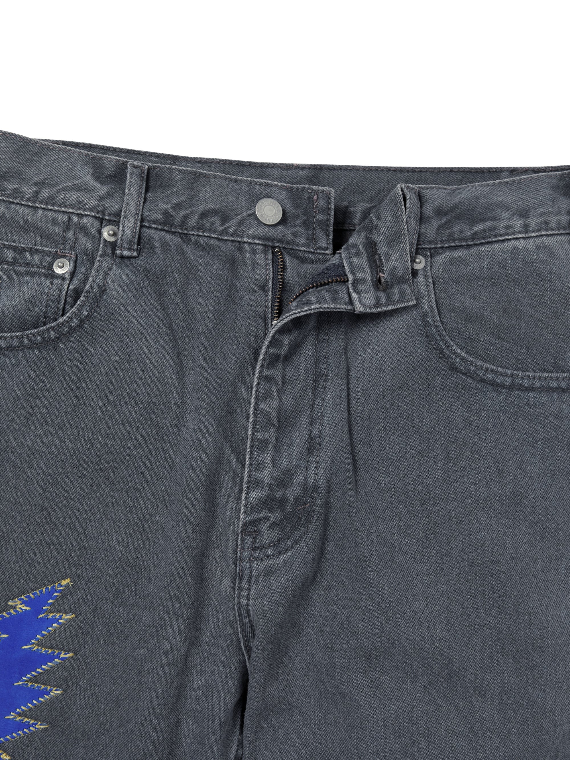 thisisneverthat - GD Lightning Relaxed Jeans Dusty (Blue) product image 2 | TRAB K-Fashion Australia