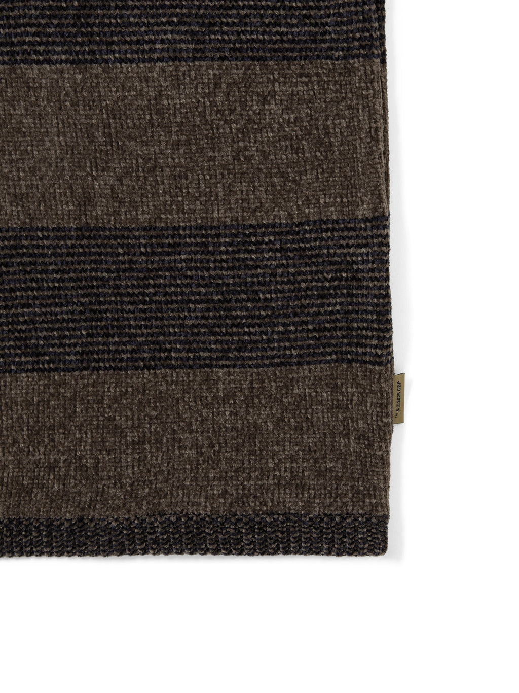 thisisneverthat - GD Lightning Velvet Knit Polo (Brown) product image 3 | TRAB K-Fashion Australia