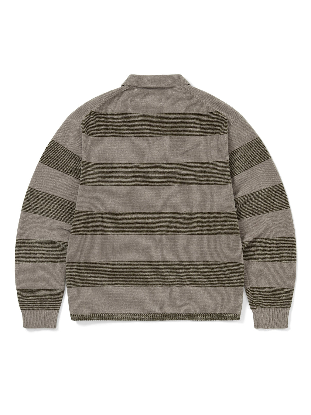 thisisneverthat - GD Lightning Velvet Knit Polo (Khaki) product image 4 | TRAB K-Fashion Australia