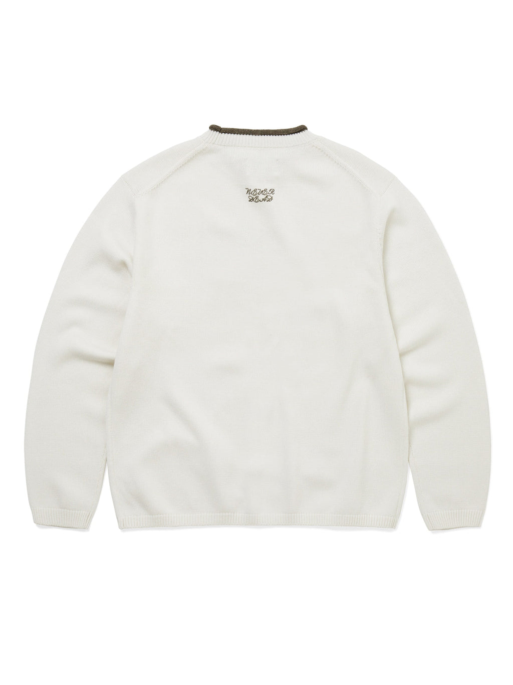 thisisneverthat - GD Mockneck Sweater (Off White) product image 3 | TRAB K-Fashion Australia