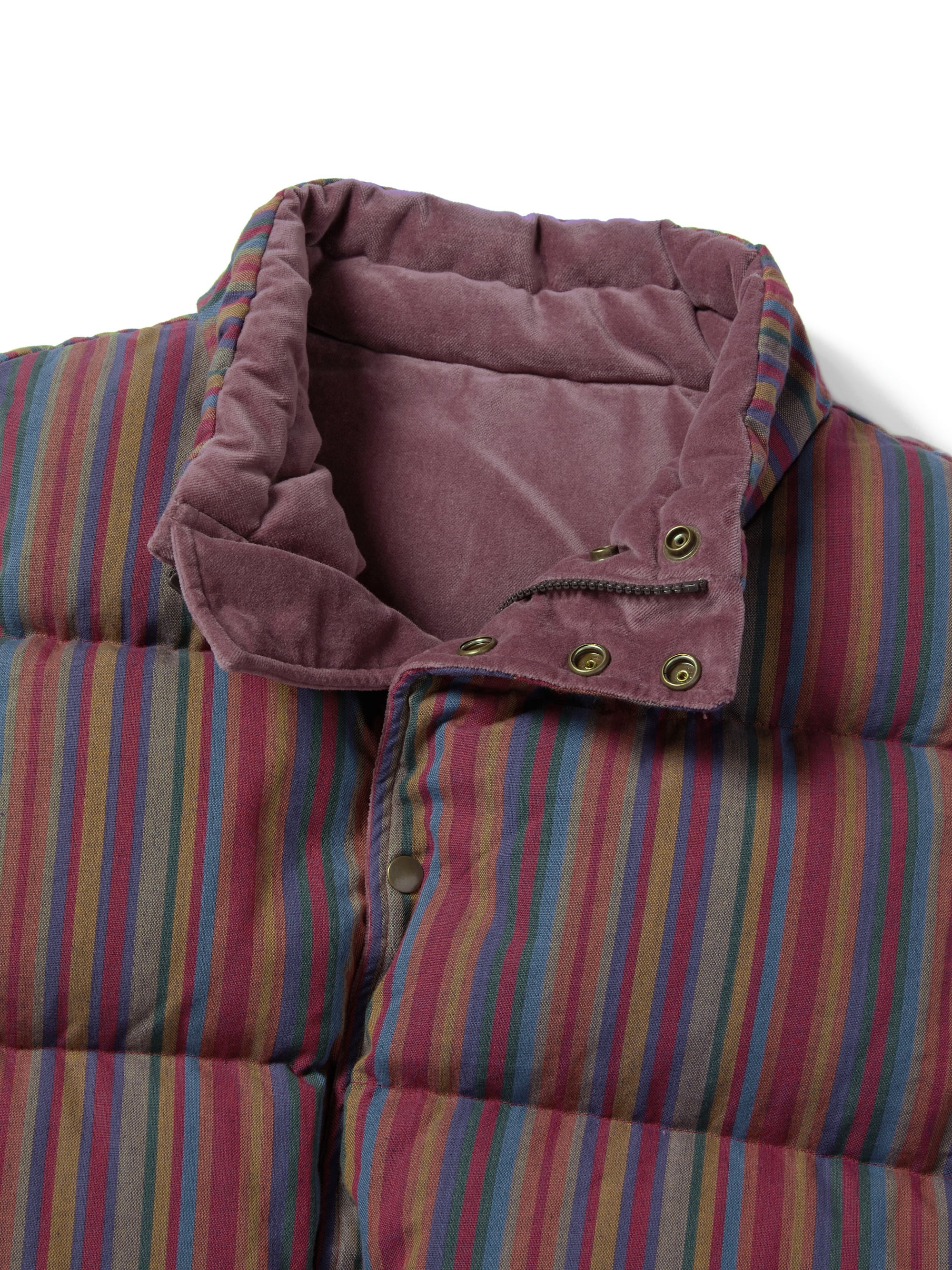 thisisneverthat - GD Native Reversible Down Vest Multi (brown) product image 2 | TRAB K-Fashion Australia