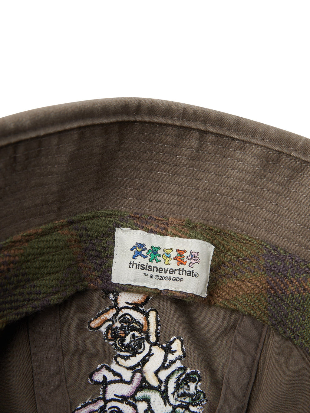thisisneverthat - GD Ol' Dancing Bears Bucket (Mud) product image 4 | TRAB K-Fashion Australia