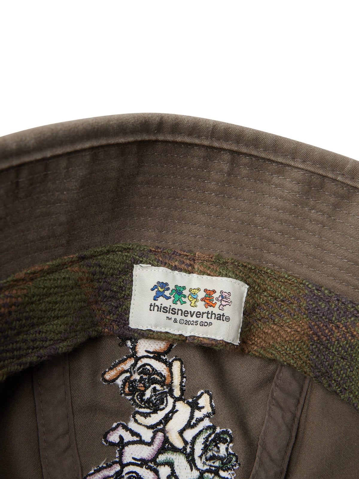 thisisneverthat - GD Ol' Dancing Bears Bucket (Mud) product image 4 | TRAB K-Fashion Australia