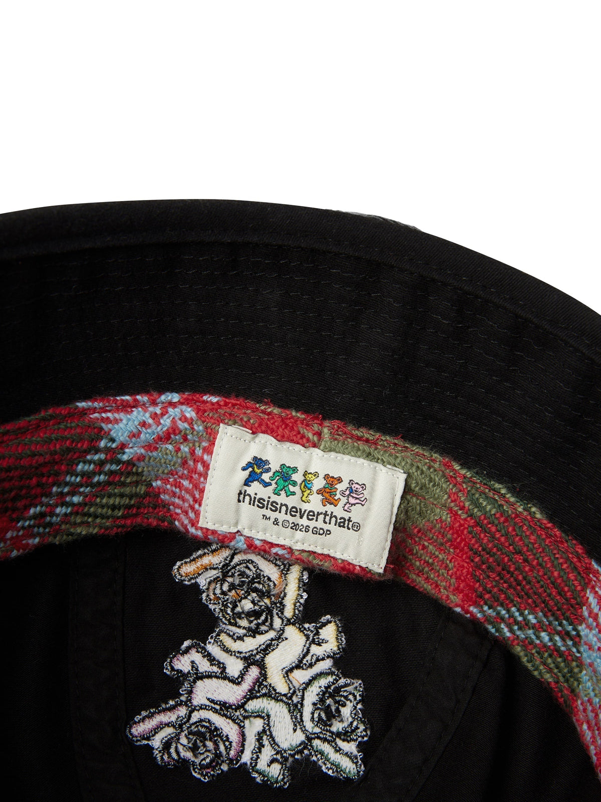 thisisneverthat - GD Ol' Dancing Bears Bucket (Off Black) product image 4 | TRAB K-Fashion Australia