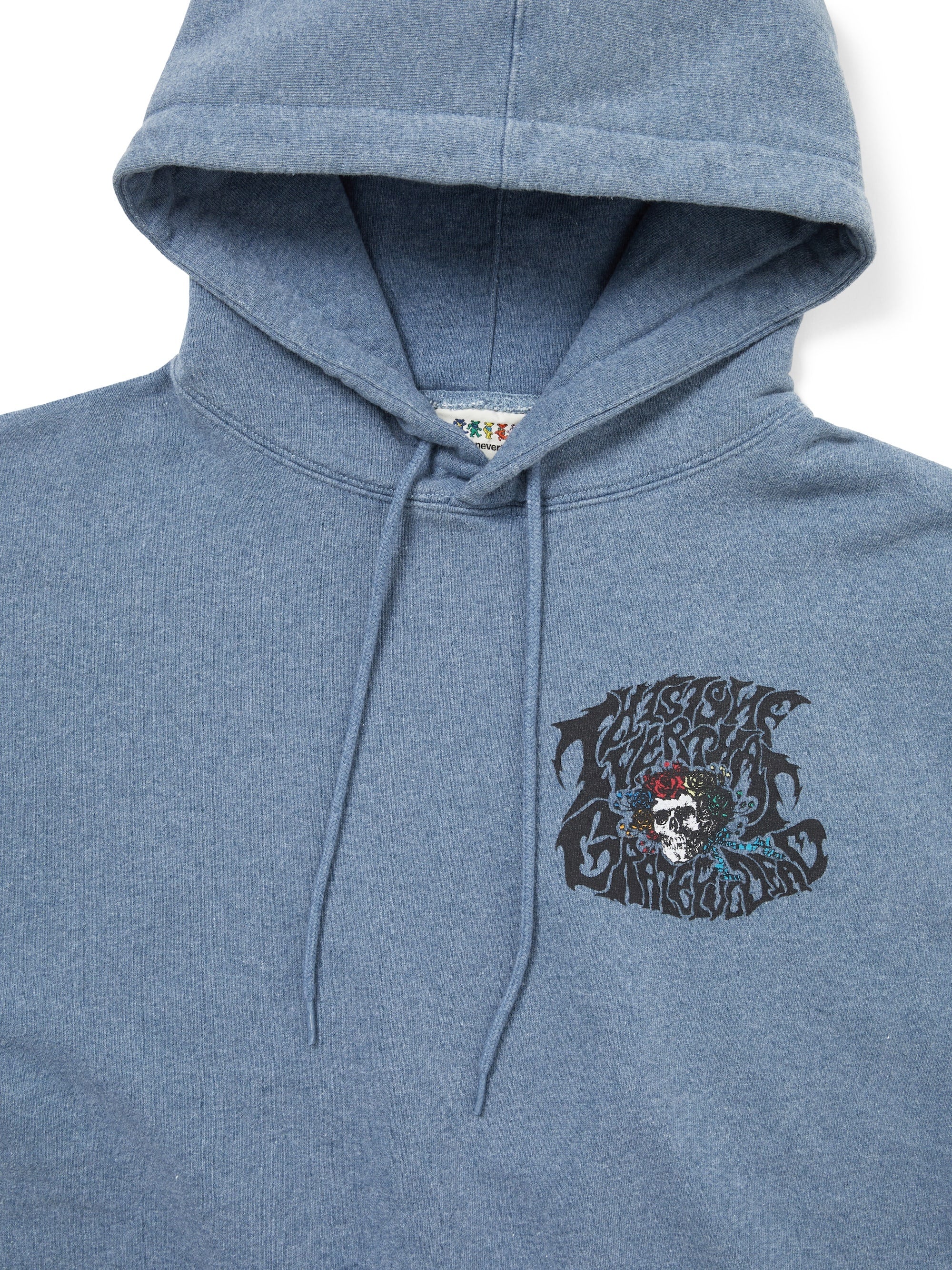 thisisneverthat - GD Ol' Dancing Bears Hoodie (Heather Blue) product image 2 | TRAB K-Fashion Australia