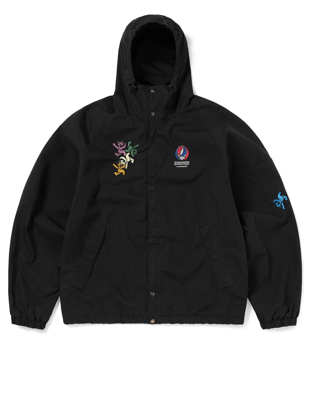thisisneverthat - GD Ol' Dancing Bears Jacket (Black) product image 1 | TRAB K-Fashion Australia