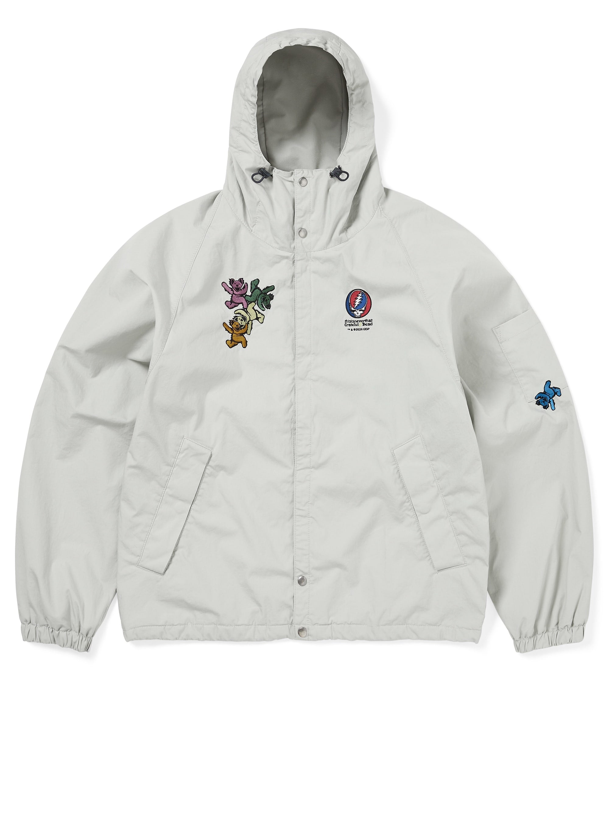 thisisneverthat - GD Ol' Dancing Bears Jacket (Stone) product image 1 | TRAB K-Fashion Australia