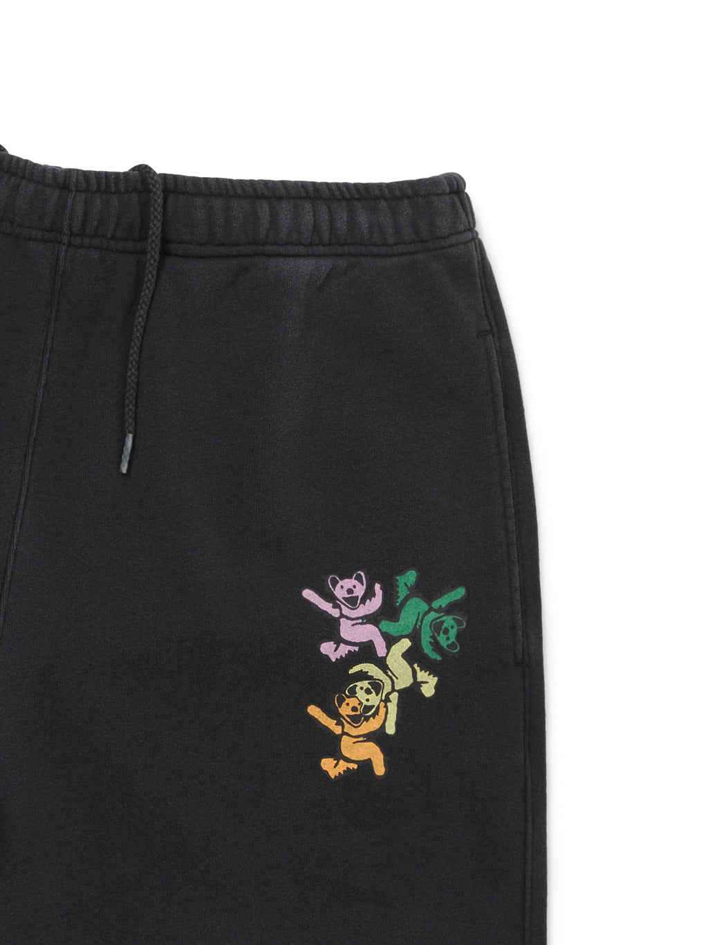 thisisneverthat - GD Ol' Dancing Bears Washed Sweat Short (Off Black) product image 3 | TRAB K-Fashion Australia