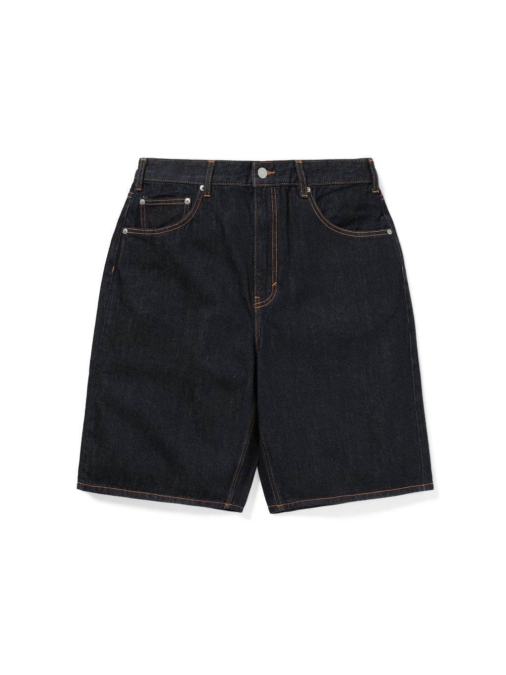 thisisneverthat - GD Overlap Lightning Denim Short (Washed Indigo) product image 2 | TRAB K-Fashion Australia