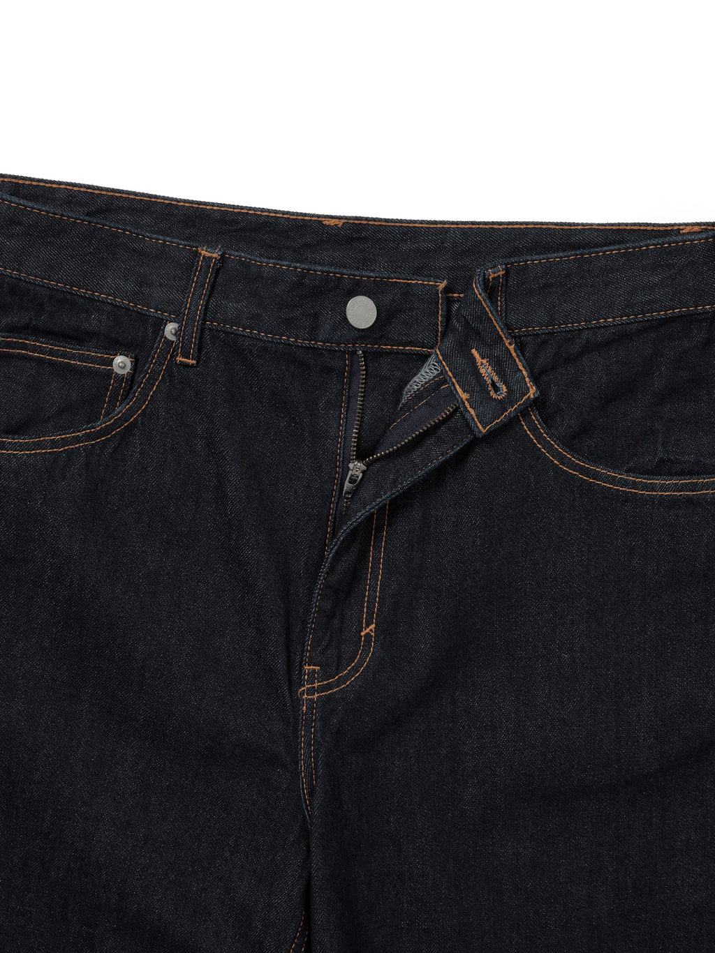 thisisneverthat - GD Overlap Lightning Denim Short (Washed Indigo) product image 3 | TRAB K-Fashion Australia