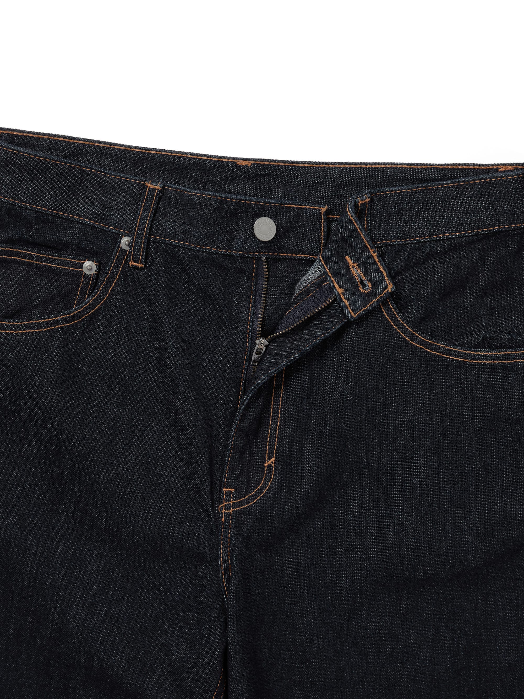 thisisneverthat - GD Overlap Lightning Denim Short (Washed Indigo) product image 3 | TRAB K-Fashion Australia