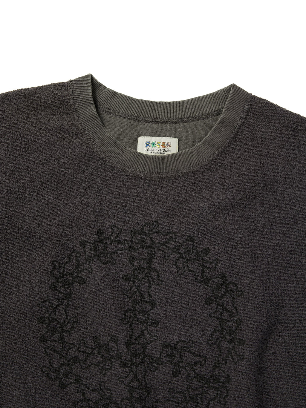 thisisneverthat - GD Peace Bears Reversible Crewneck (Charcoal) product image 2 | TRAB K-Fashion Australia