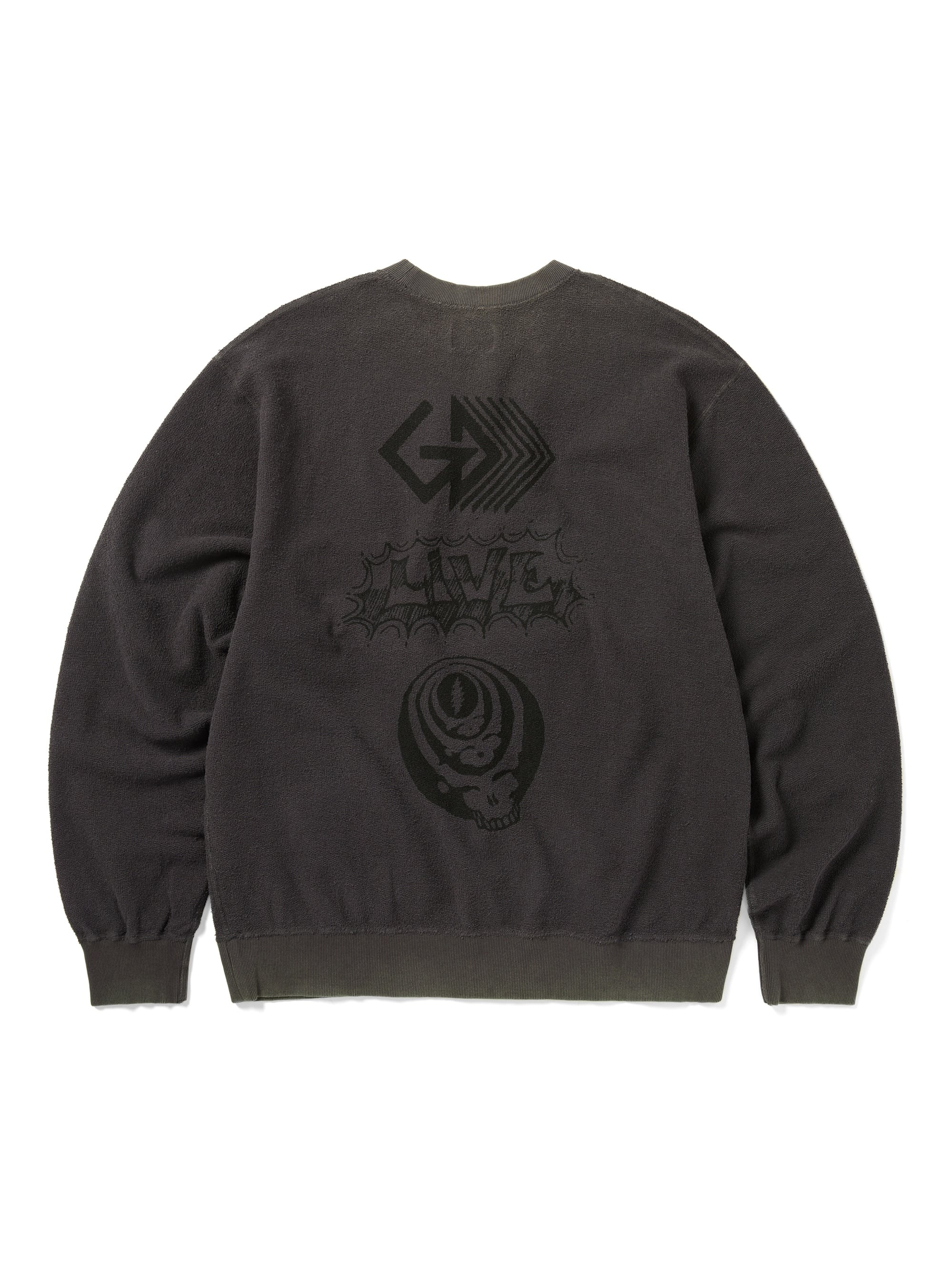 thisisneverthat - GD Peace Bears Reversible Crewneck (Charcoal) product image 5 | TRAB K-Fashion Australia