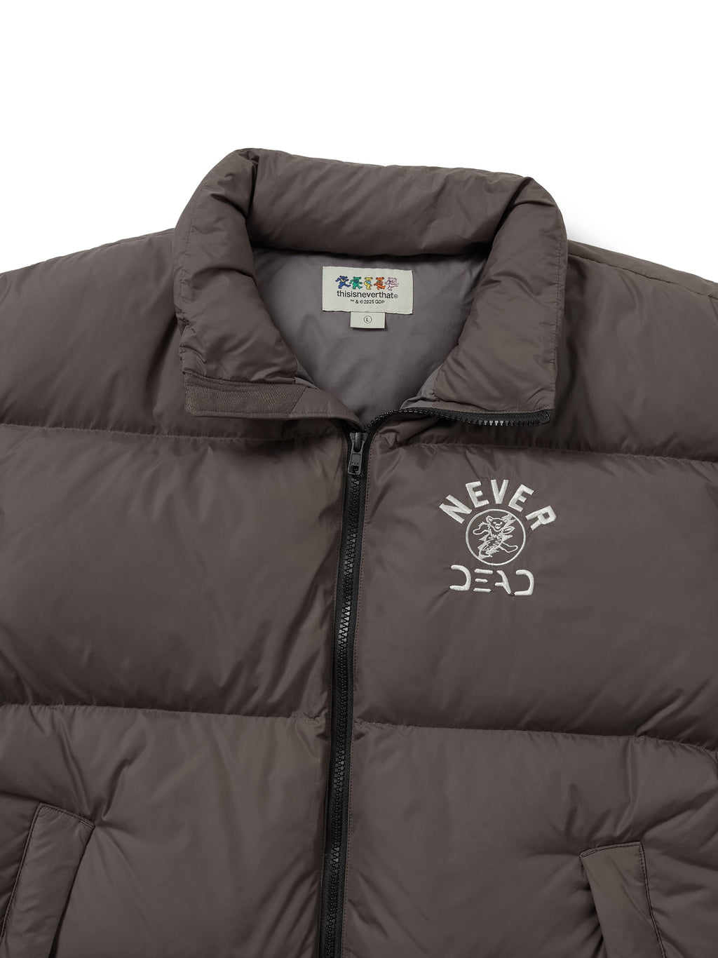 thisisneverthat - GD Puffer Down Jacket (brown) product image 2 | TRAB K-Fashion Australia