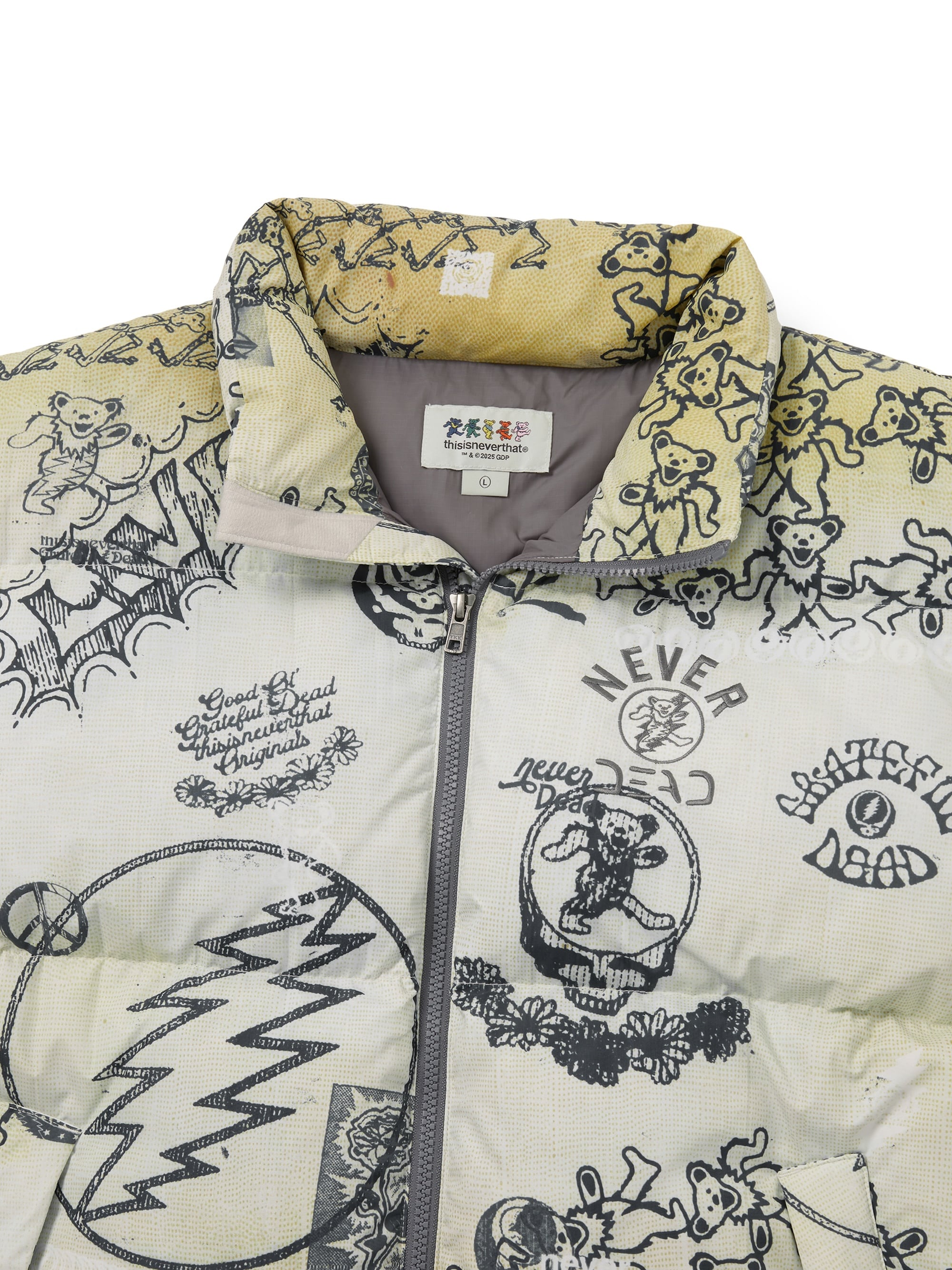 thisisneverthat - GD Puffer Down Jacket (Iconography) product image 2 | TRAB K-Fashion Australia