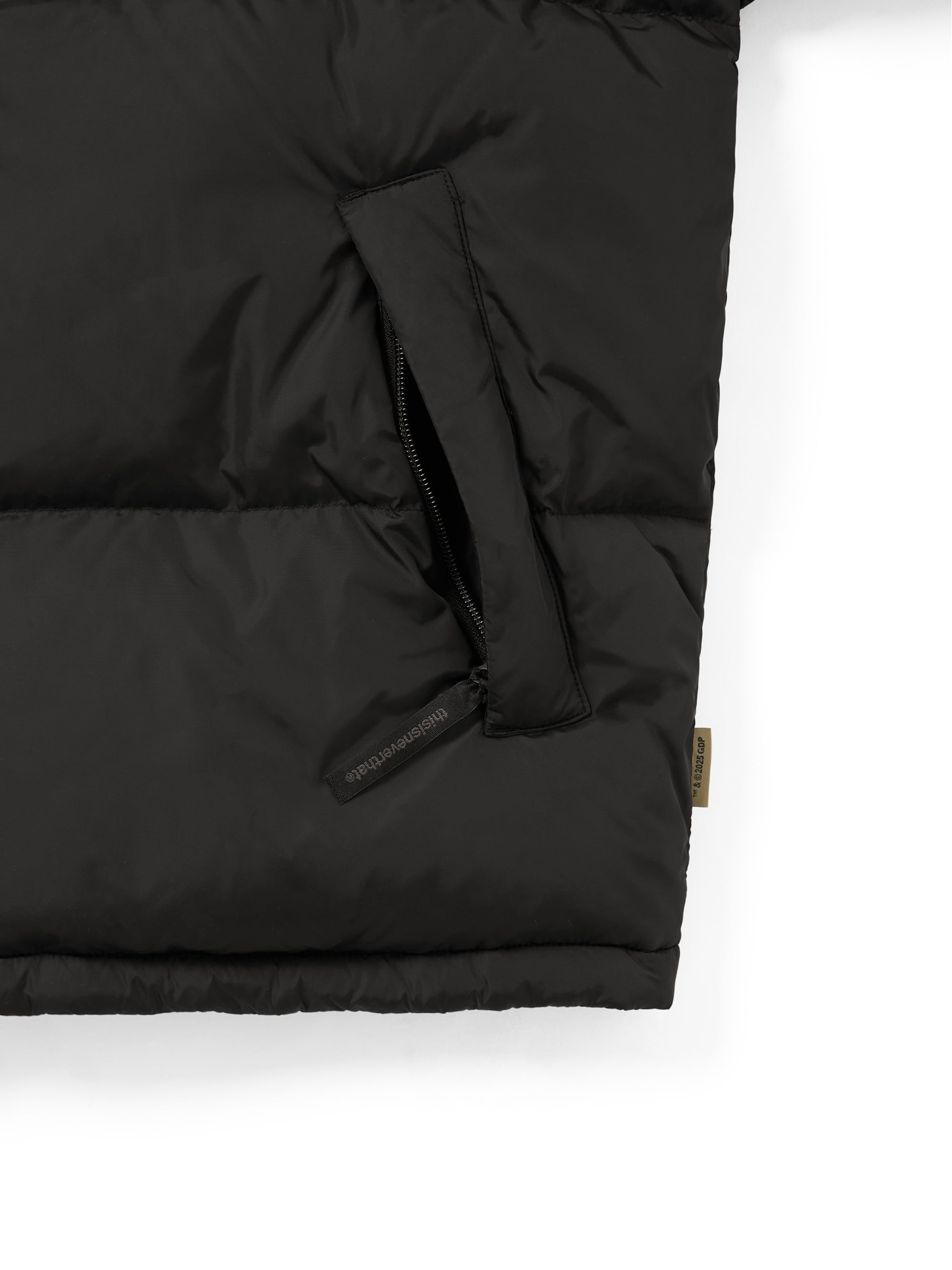 thisisneverthat - GD Puffer Down Jacket (black) product image 3 | TRAB K-Fashion Australia