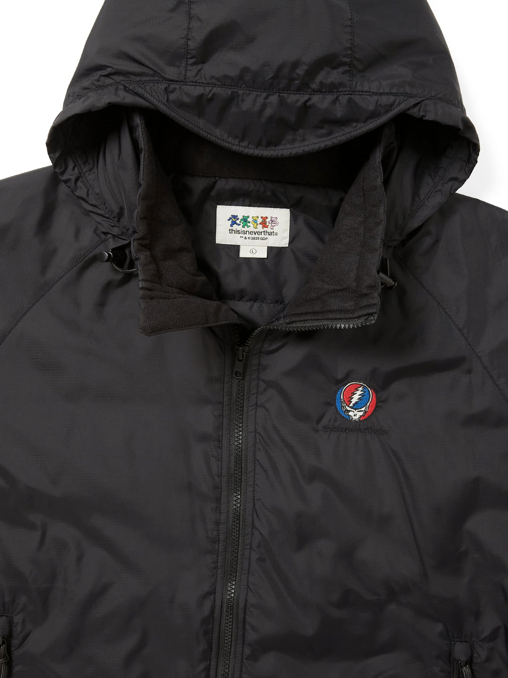thisisneverthat - GD SYF Warm Up Jacket (Off Black) product image 3 | TRAB K-Fashion Australia