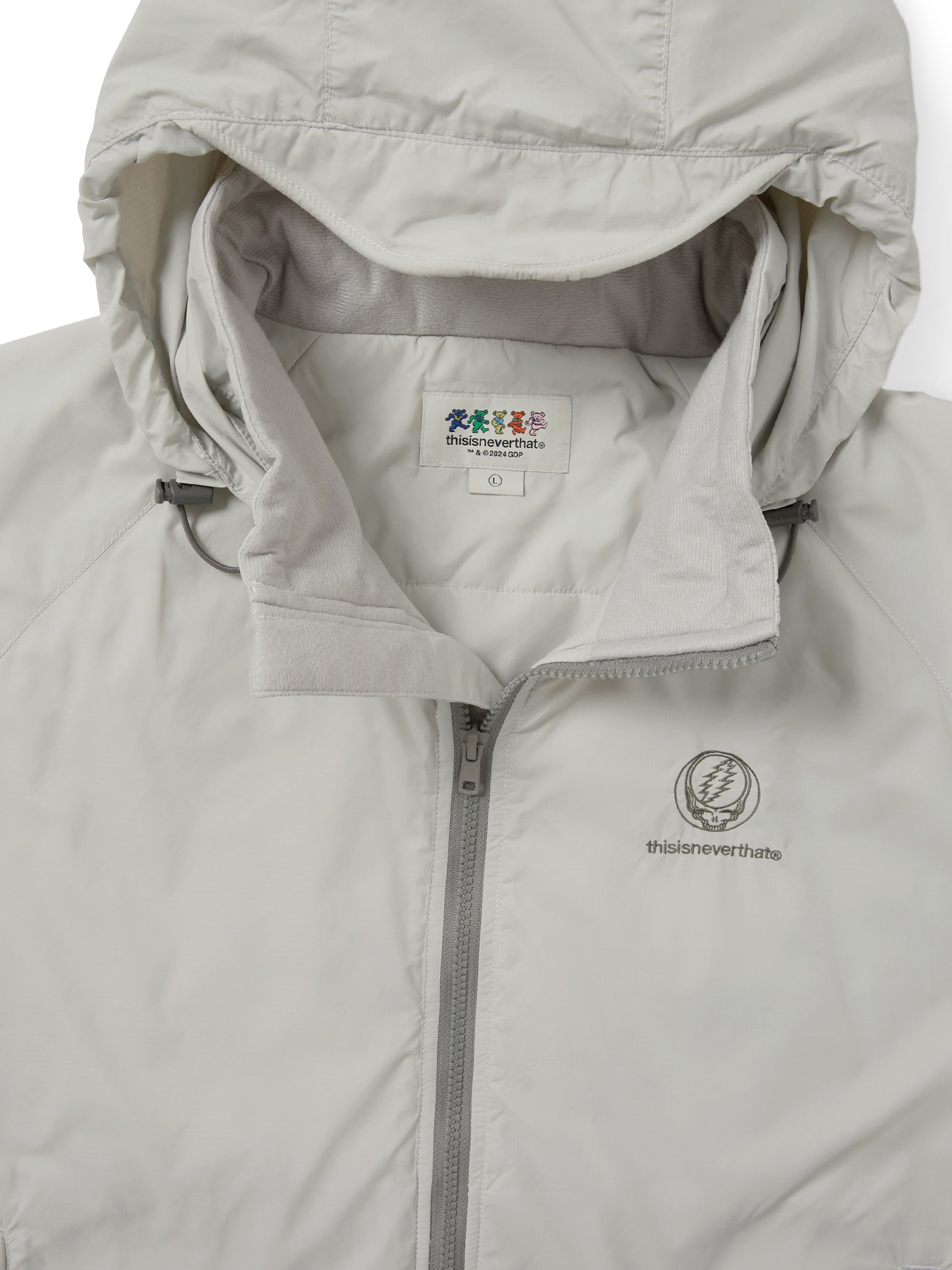 thisisneverthat - GD SYF Warm Up Jacket (Stone) product image 3 | TRAB K-Fashion Australia