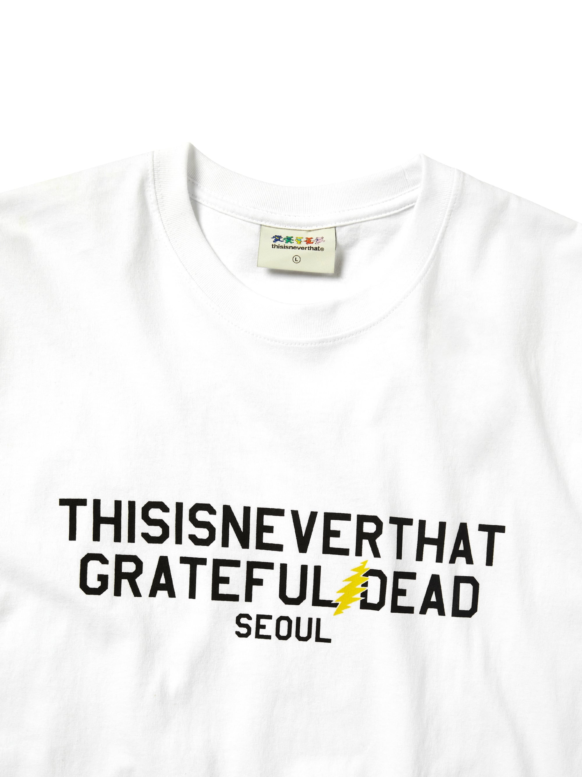 thisisneverthat - GD Seoul Tee (White) product image 2 | TRAB K-Fashion Australia