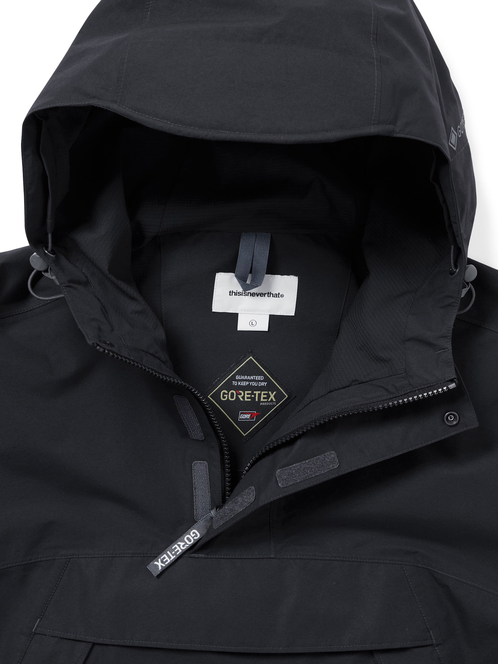 thisisneverthat - GORE-TEX 2L Anorak Jacket Stone (Navy) product image 2 | TRAB K-Fashion Australia