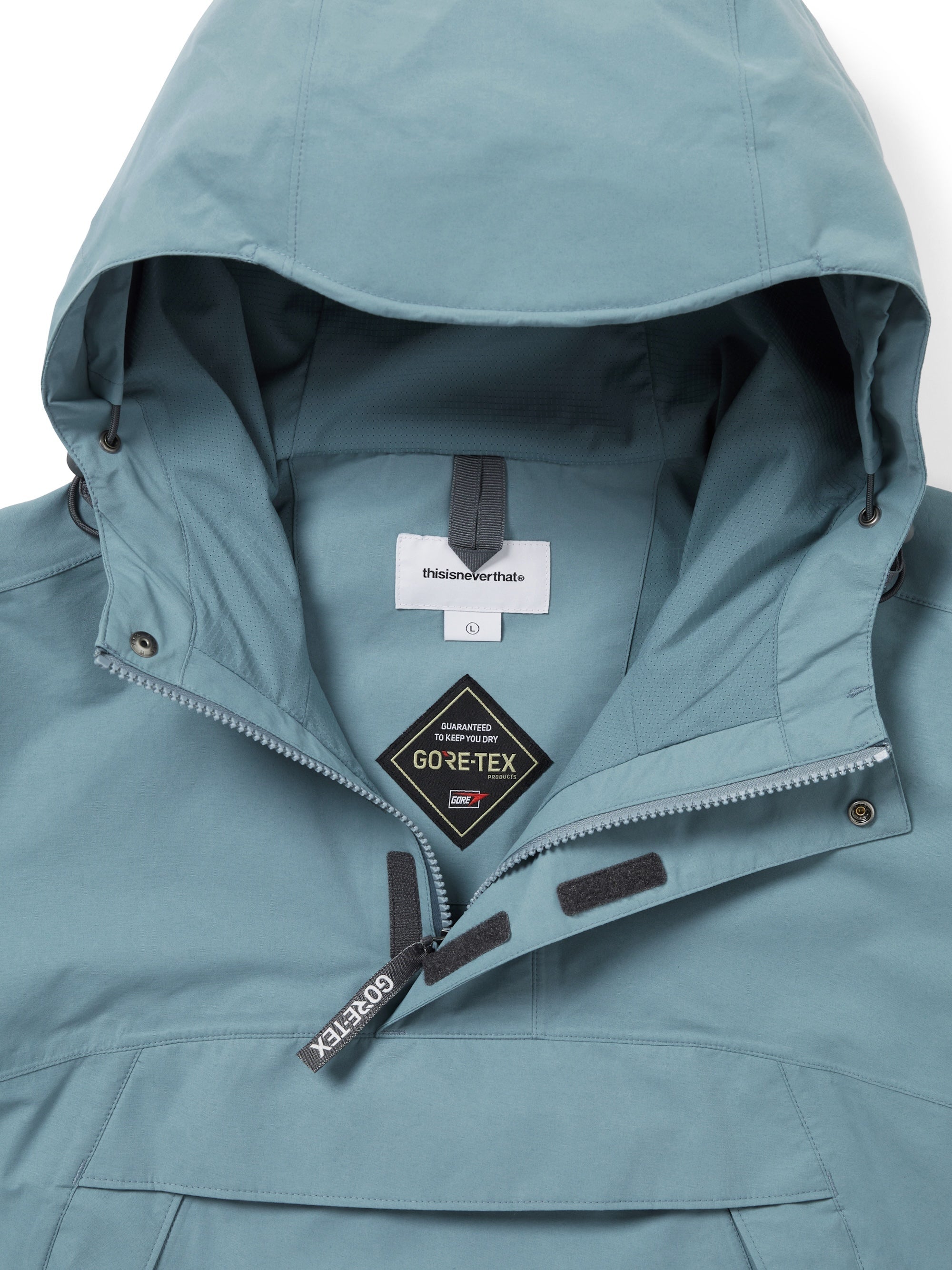 thisisneverthat - GORE-TEX 2L Anorak Jacket (Stone Blue) product image 2 | TRAB K-Fashion Australia