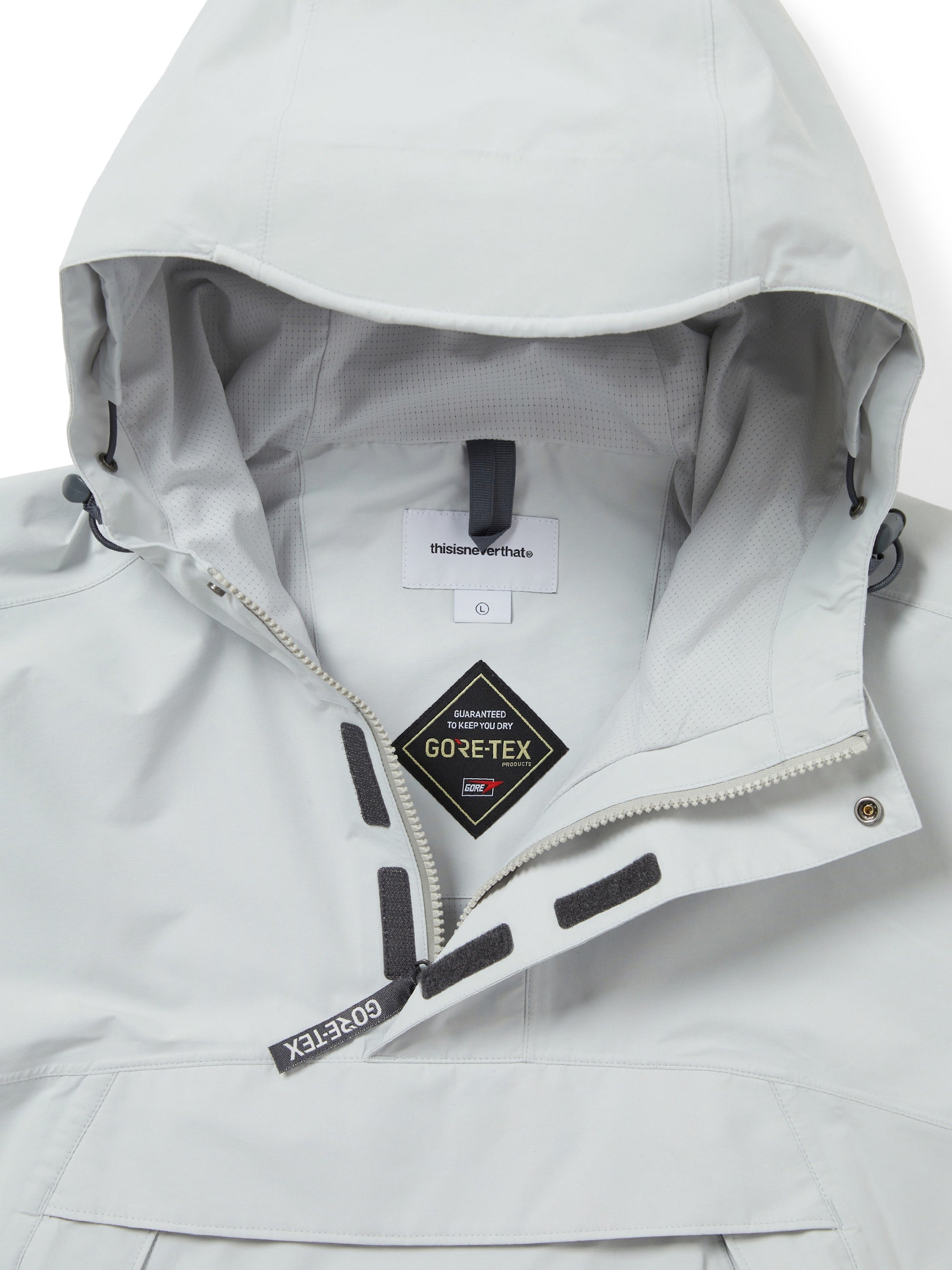 thisisneverthat - GORE-TEX 2L Anorak Jacket (Stone) product image 2 | TRAB K-Fashion Australia